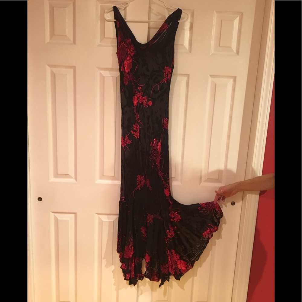 morrell maxie silk gown